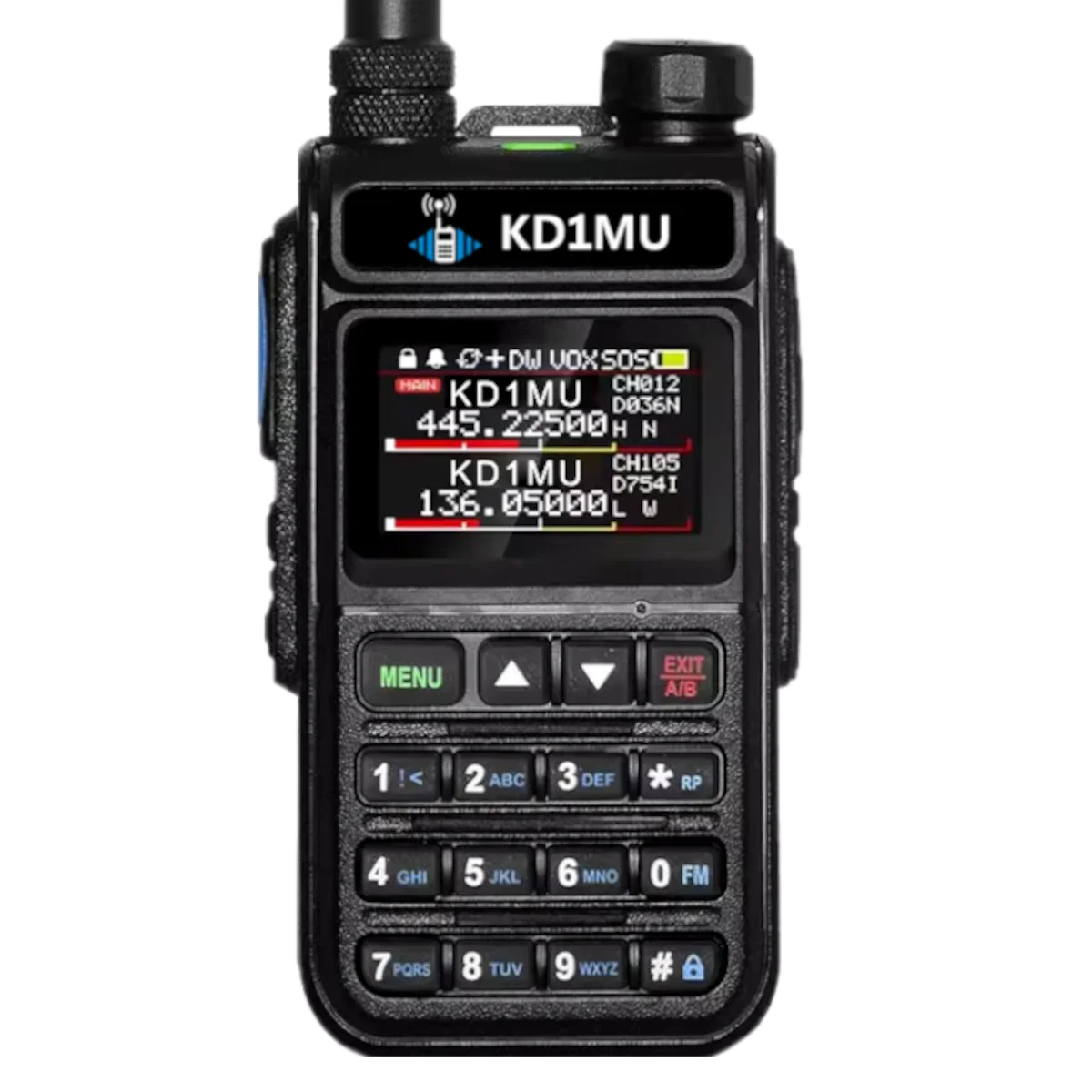 uv5118 Plus Dual Band UHF VHF Walkie Talkie