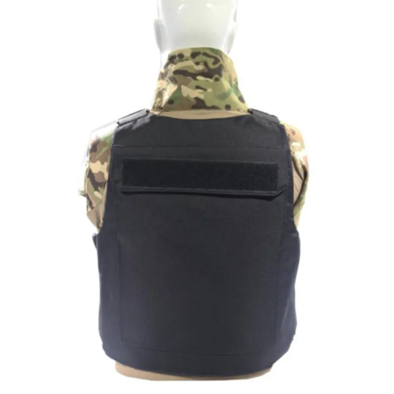LQARMY Black Tactical Army Vest Down Body Armor Plate Carrier Vest CP Camo Hunting