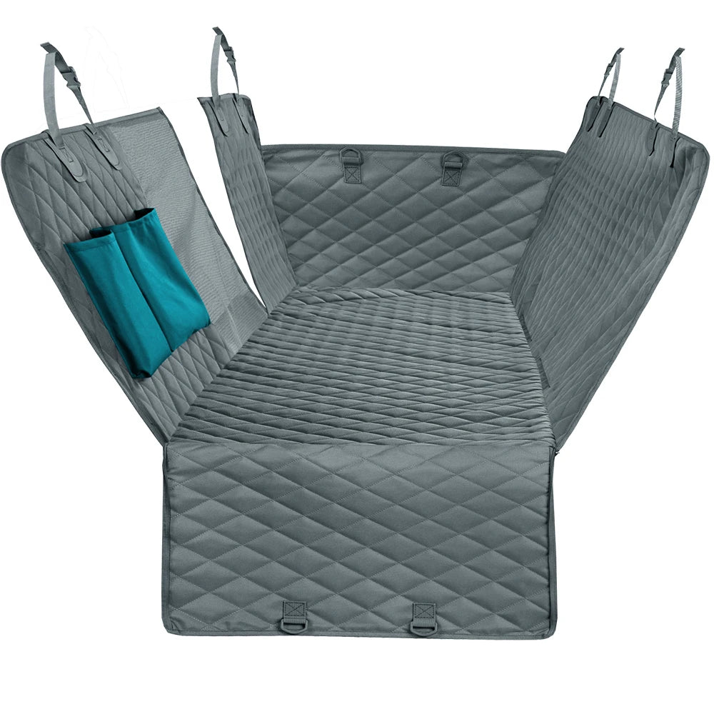 Dog Car Seat Cover Waterproof Pet Hammock Car Rear Back Seat Protector Mat Safety