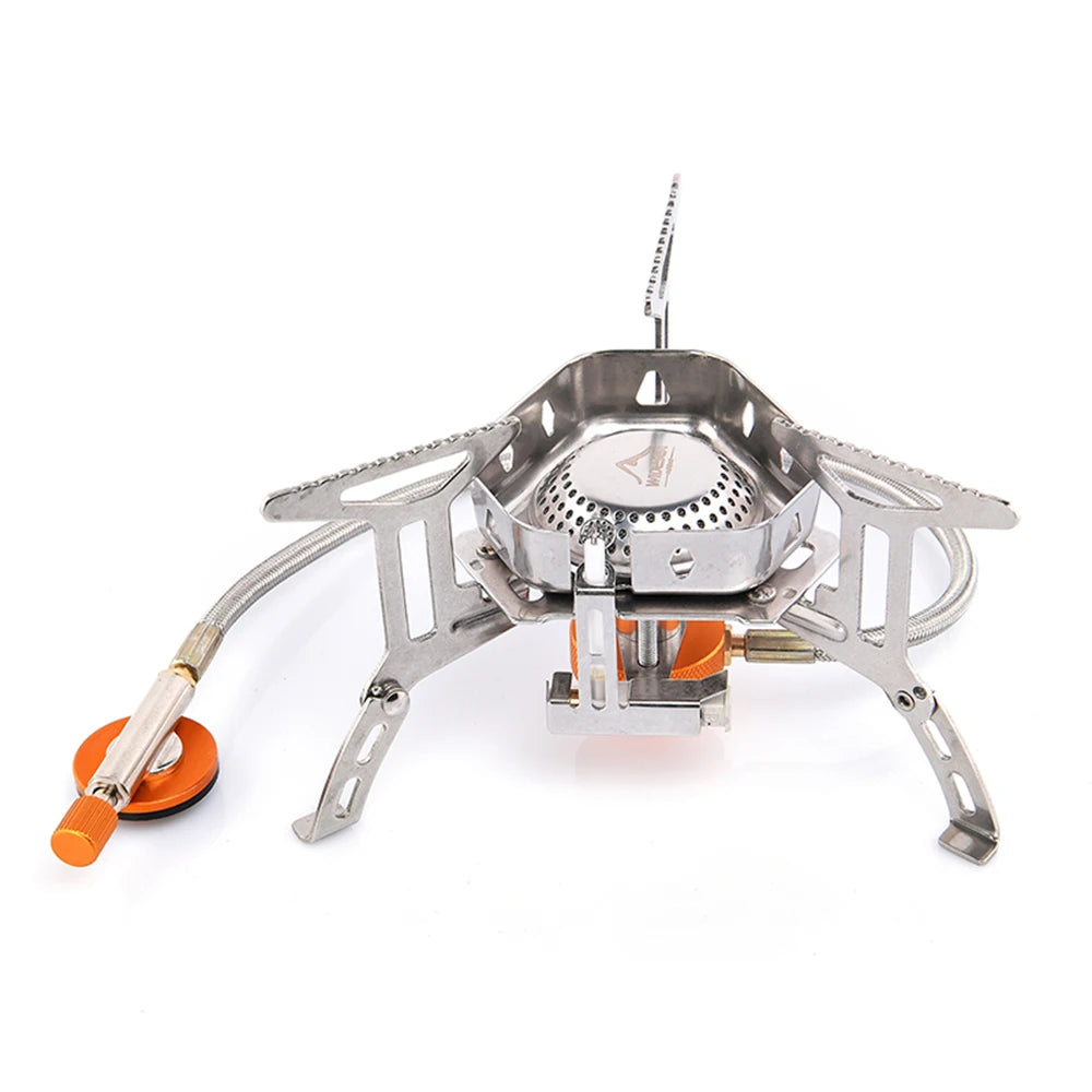 Camping Wind Proof Gas Burner Strong Fire Stove-Heater Tourist Kitchen Survival Trips