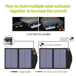 400W / 200W / 140W / 100W / 60W Solar Charger,Portable Waterproof Fold solar Panel, Camping RV Roof