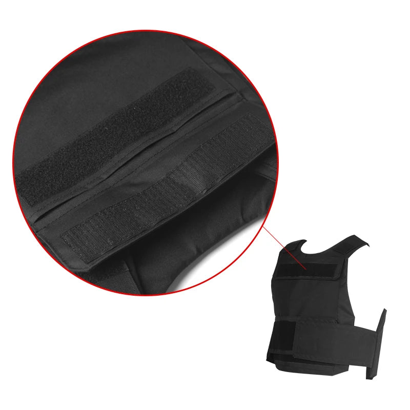 LQARMY Black Tactical Army Vest Down Body Armor Plate Carrier Vest CP Camo Hunting