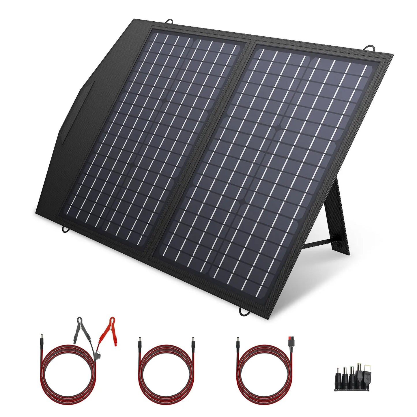 Foldable Solar Panel 400W / 200W / 140W / 100W / 60W solar generator with Output for Power Station