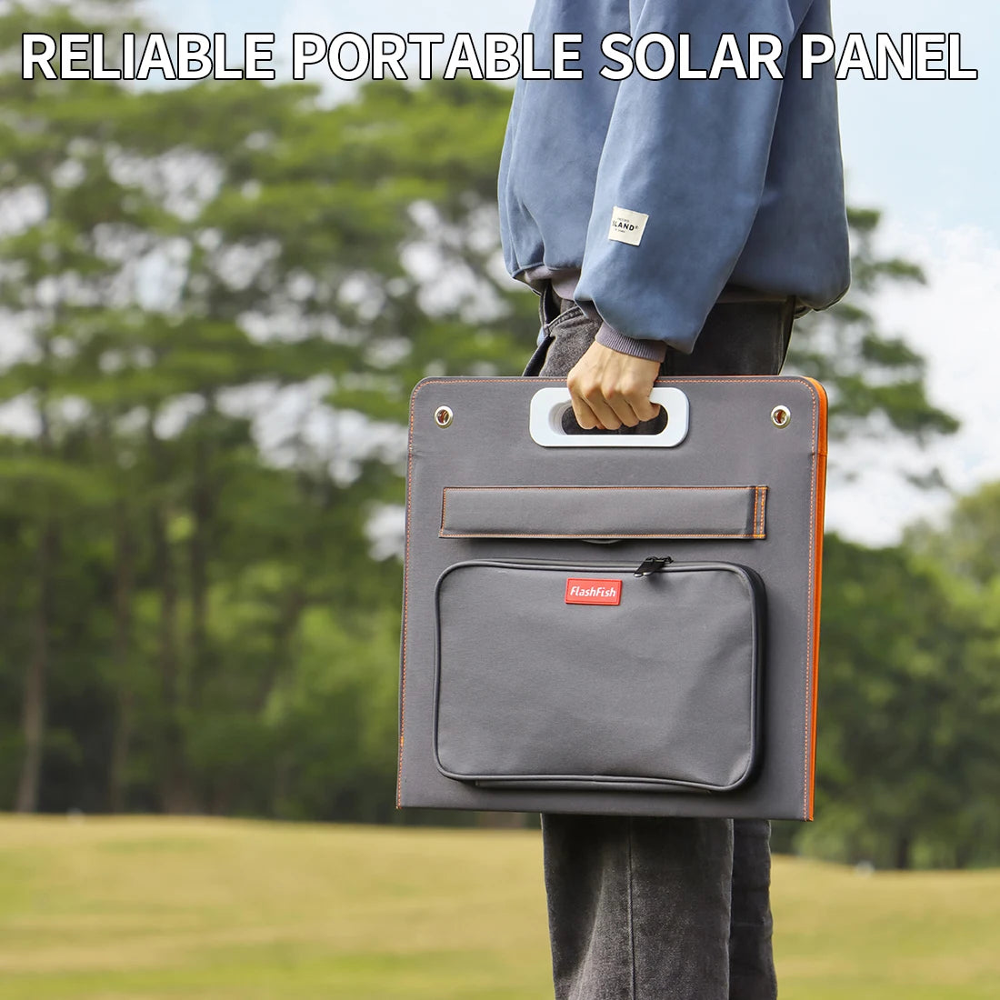 Portable Solar Panel 60W 18V Solar Charger Foldable Battery DC Output PD Type-c for Solar Gener