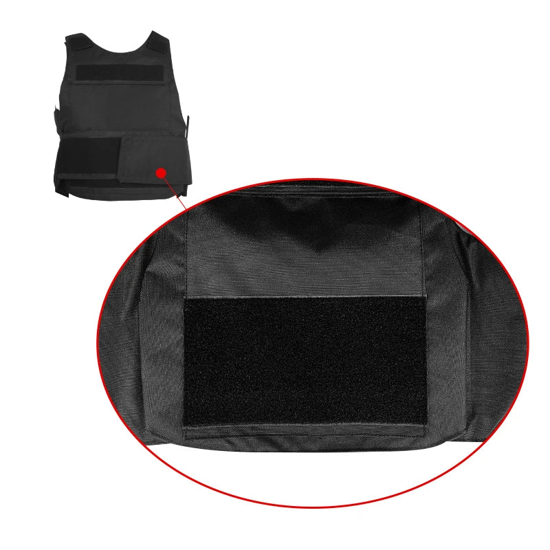 LQARMY Black Tactical Army Vest Down Body Armor Plate Carrier Vest CP Camo Hunting