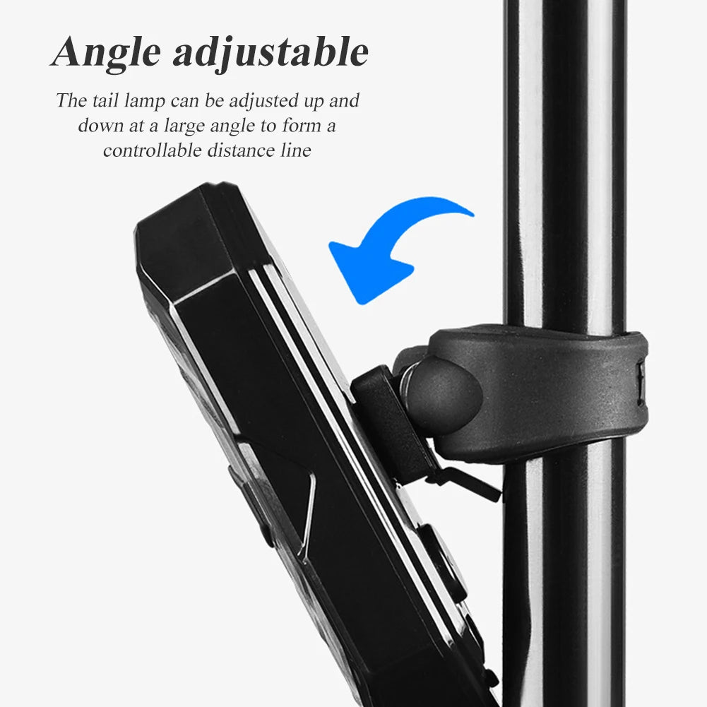 Bicycle Rear Tail Light Turn Signal Warning Lamp,Waterproof Usb Rechargeable Wireless remote
