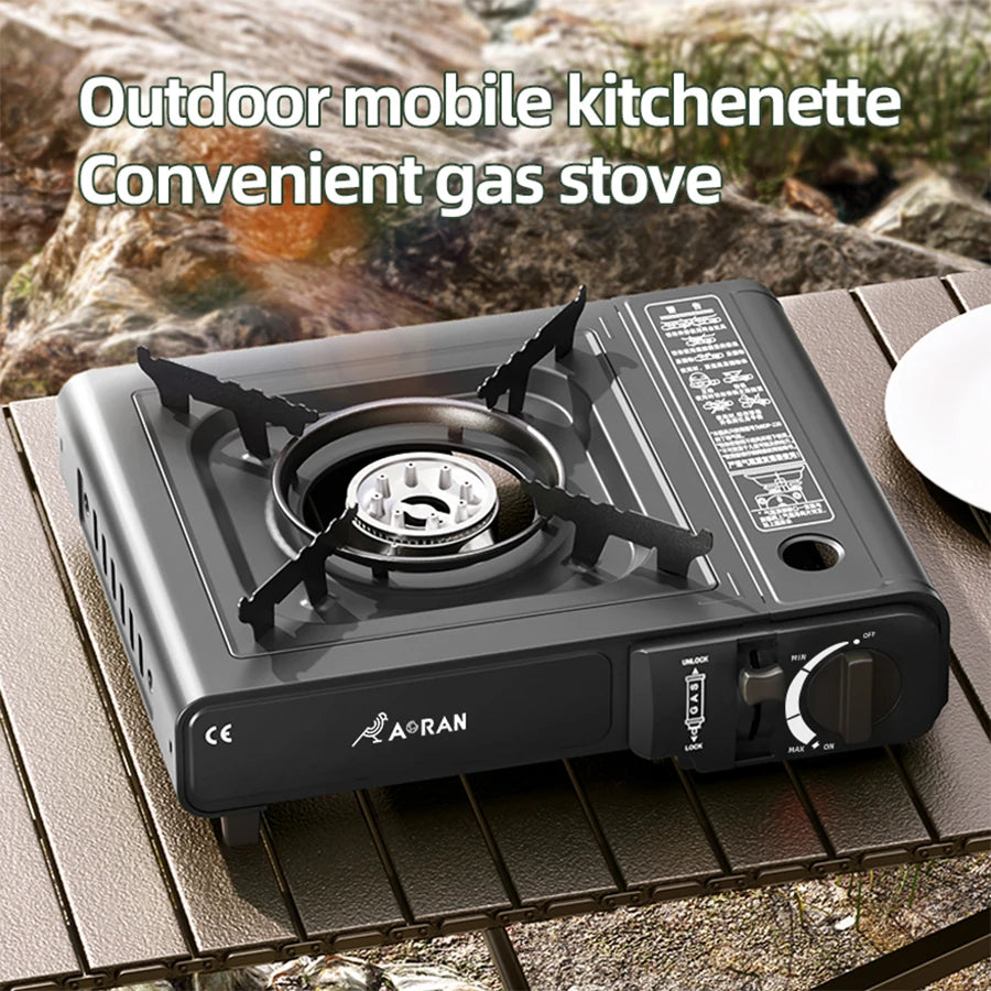 Outdoor Portable Card Stove, Gas Stove, Suitable For Camping, picnicking