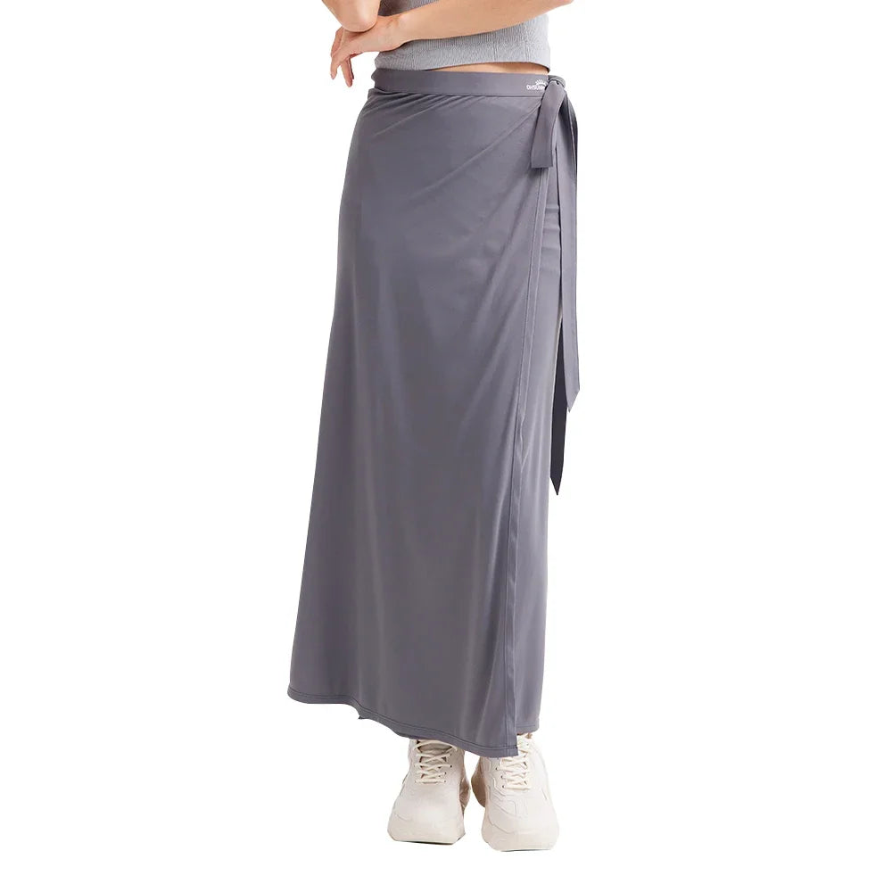 One-piece Tie, Women Swimwear Bikini Cover Sun Protection Sarong Pareo Anti-UV UPF50+ Breathable