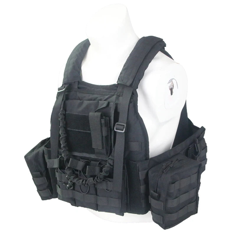 1000D Tactical Vest Sniper Chest Rig Airsoft Armor Vest Gear Carrier Load Bearing Vest Hunting