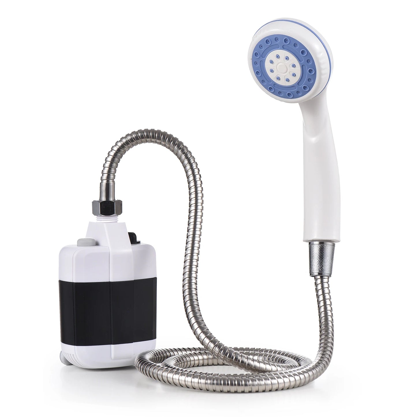 Portable rechargeable camping shower w/pump,camping car washing, gardening, pet cleaning