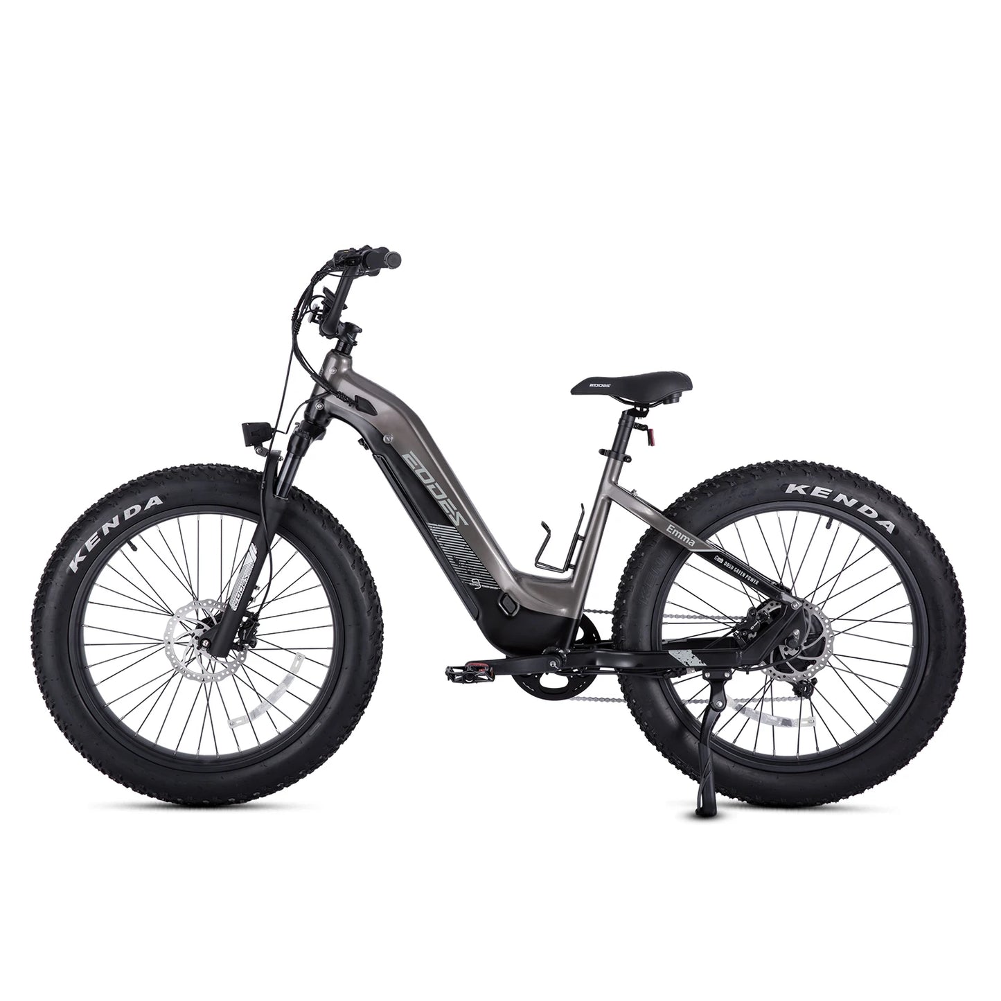 750W off-road E-bike 52V 17Ah 26 inch 4.0 fat tire, USB port, Bluetooth APP LCD screen 9-speed