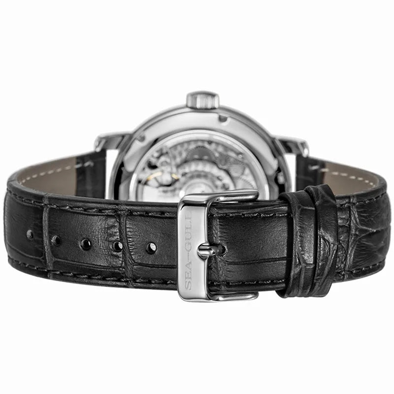 SEAGULL Luxury Watch  Waterproof  Date Stainless Steel Mechanical 2023 D819.622