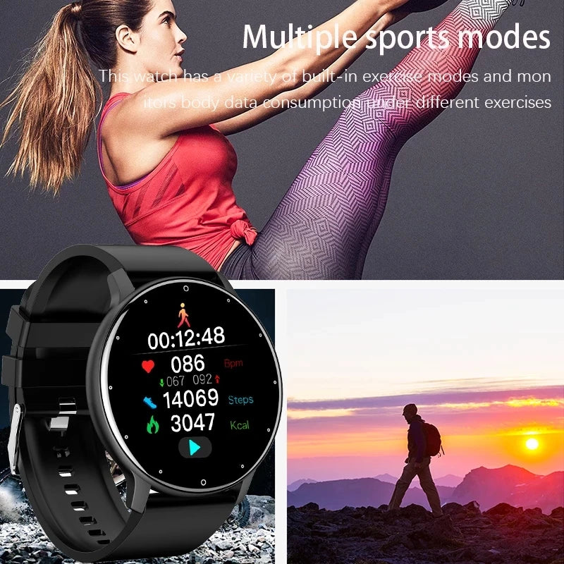 2025 Women Smart Watch Real-time Weather Forecast Activity Tracker,Heart Rate Sports Smart Watch Men