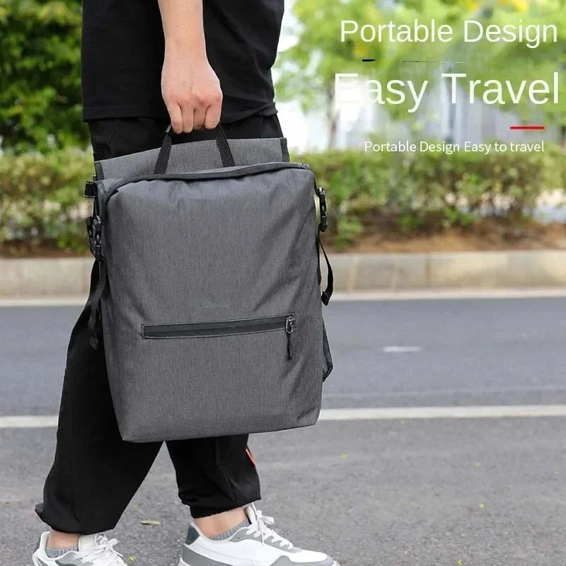 Cycling Double Side Rear Rack Bike 2 In 1 Tail Seat Pannier Pack Luggage Carrier Bike Bag