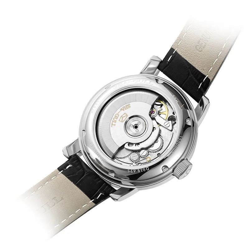 SEAGULL Luxury Watch  Waterproof  Date Stainless Steel Mechanical 2023 D819.622