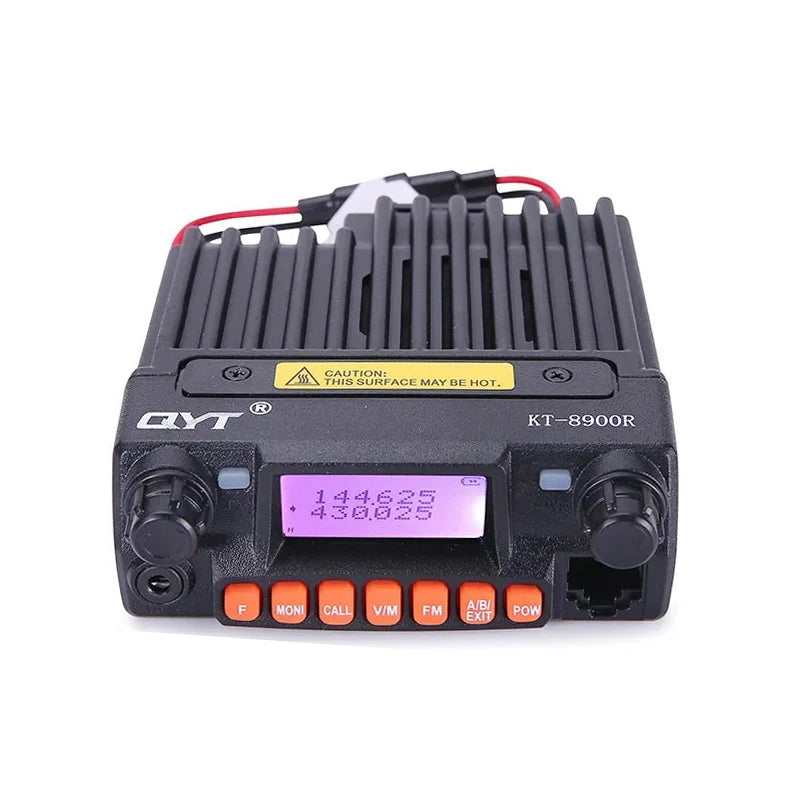KT-8900R 25W Long Range Walkie Talkie VHF UHF Transceiver 136~174&240-260&400~480MHz Mini Mobile Two Way Radio