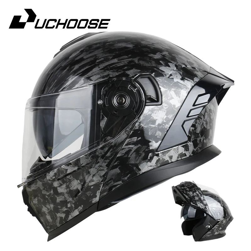 DIY modular helmetDOT Motorcycle Helmet Four Seasons Motocross Racing Modular Flip Up Men Women