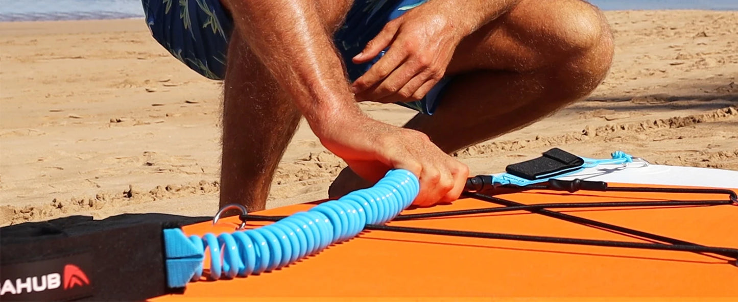 Inflatable SUP, Wide 10'6" x 31"/34" x 10'6" iSUP, Blue with Adjustable SUP Paddle
