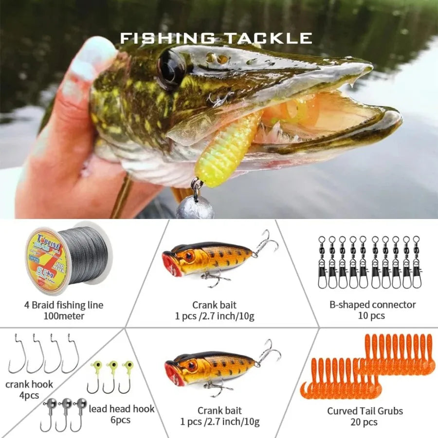 Telescopic Fishing Rod, Reel Combo Carbon Fiber,Stainless Steel Baitcasting Reel