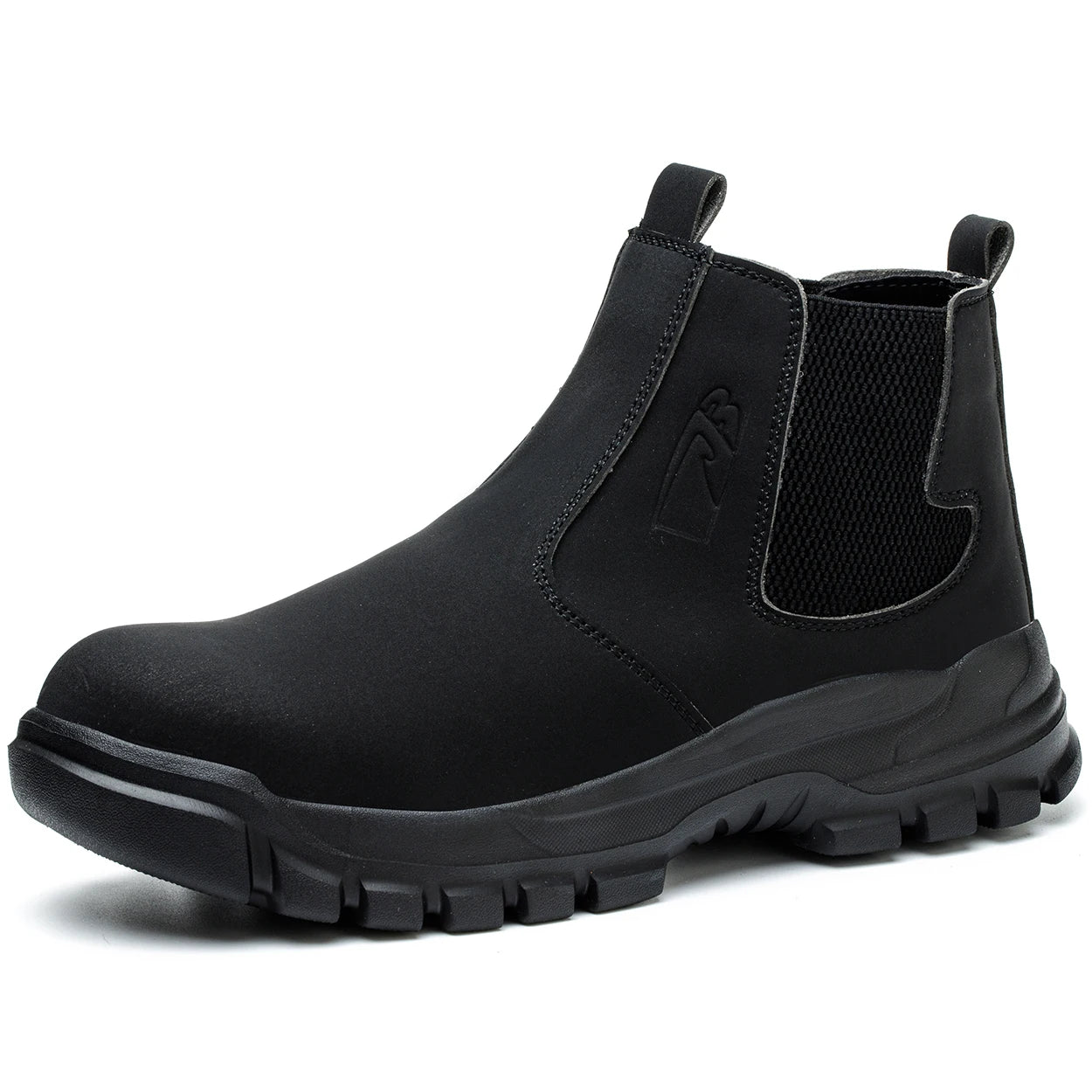 Waterproof Men's Safety Work Boots Steel Toe Anti Impact, Anti-Puncture