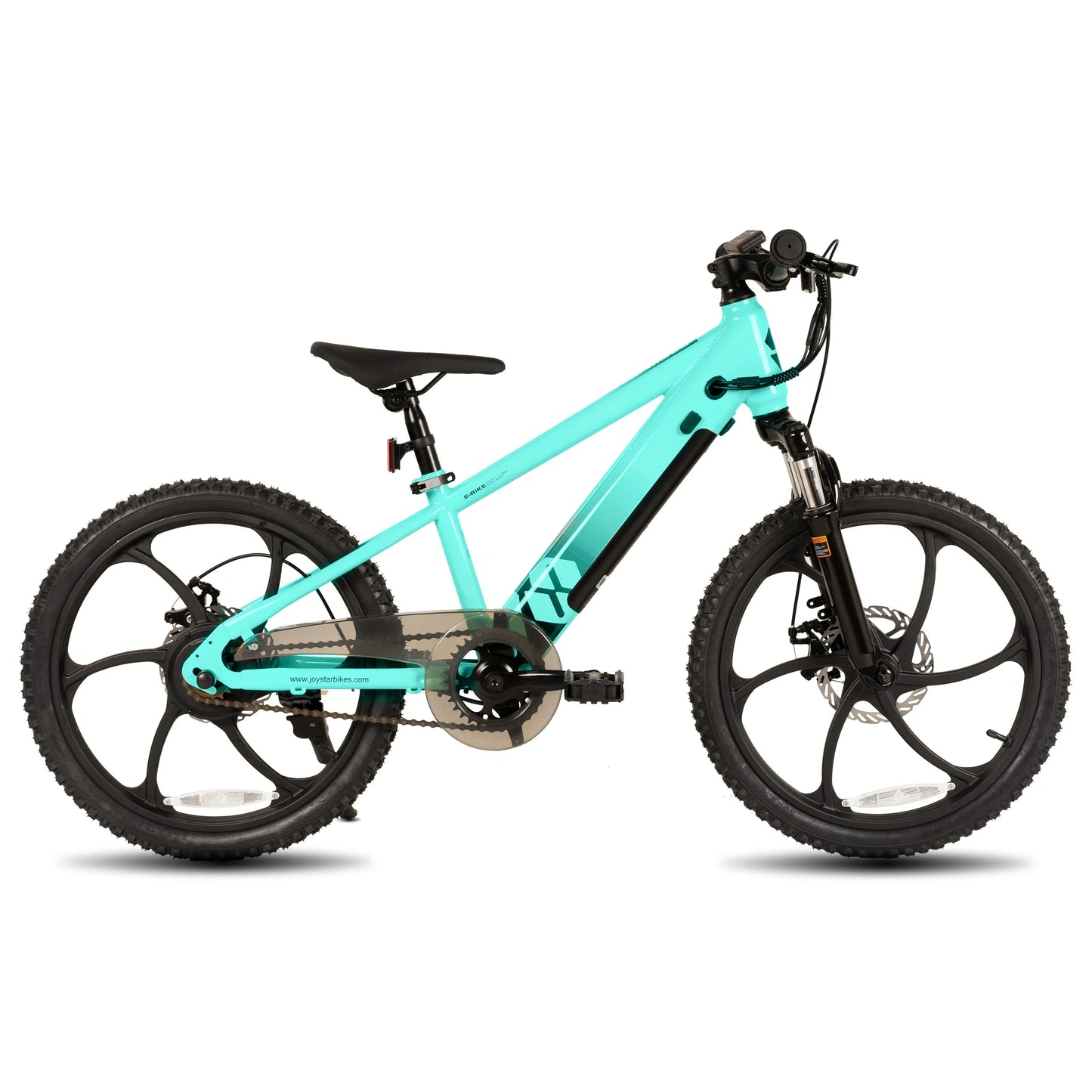 Electric Bike, Kids Teens Ages 7+, 250W Motor, 15 Miles 15MPH Electric Mountain Bicycle Safe Mini