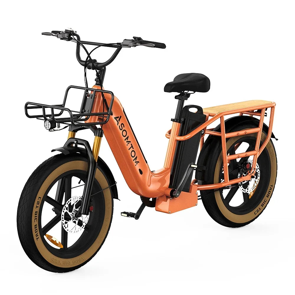 Electric Bicycle 1500W Powerful motor 48V30AH Dual Battery Urban Electric Bike Fat Tire Aldult