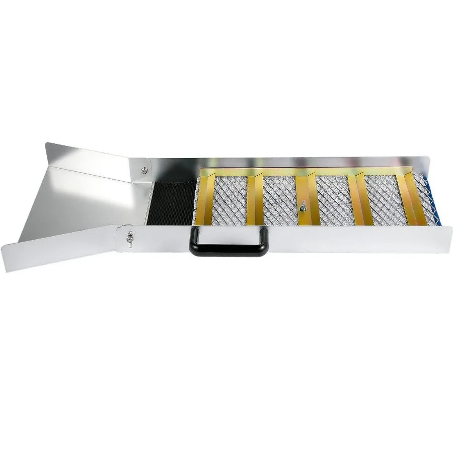 Aluminum Alloy Sluice Box Compact 30 Long Gold Lightweight Gold Sluice Equipment