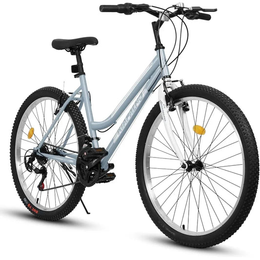 Dual Full Suspension Mountain Bike 24/26/27.5 Inch,21 Speed Mens Womens | Spring Summer Travel