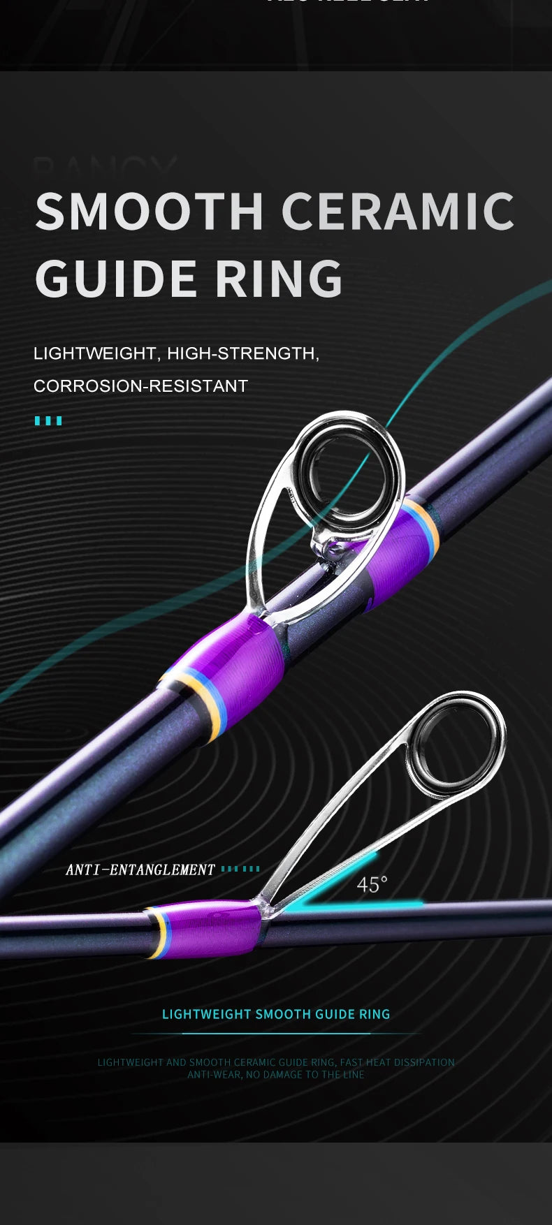 Ultralight Fishing Rod 6'/5'6" Spinning Casting 2 Pieces Stream Lightweight 24T High Carbon Fiber