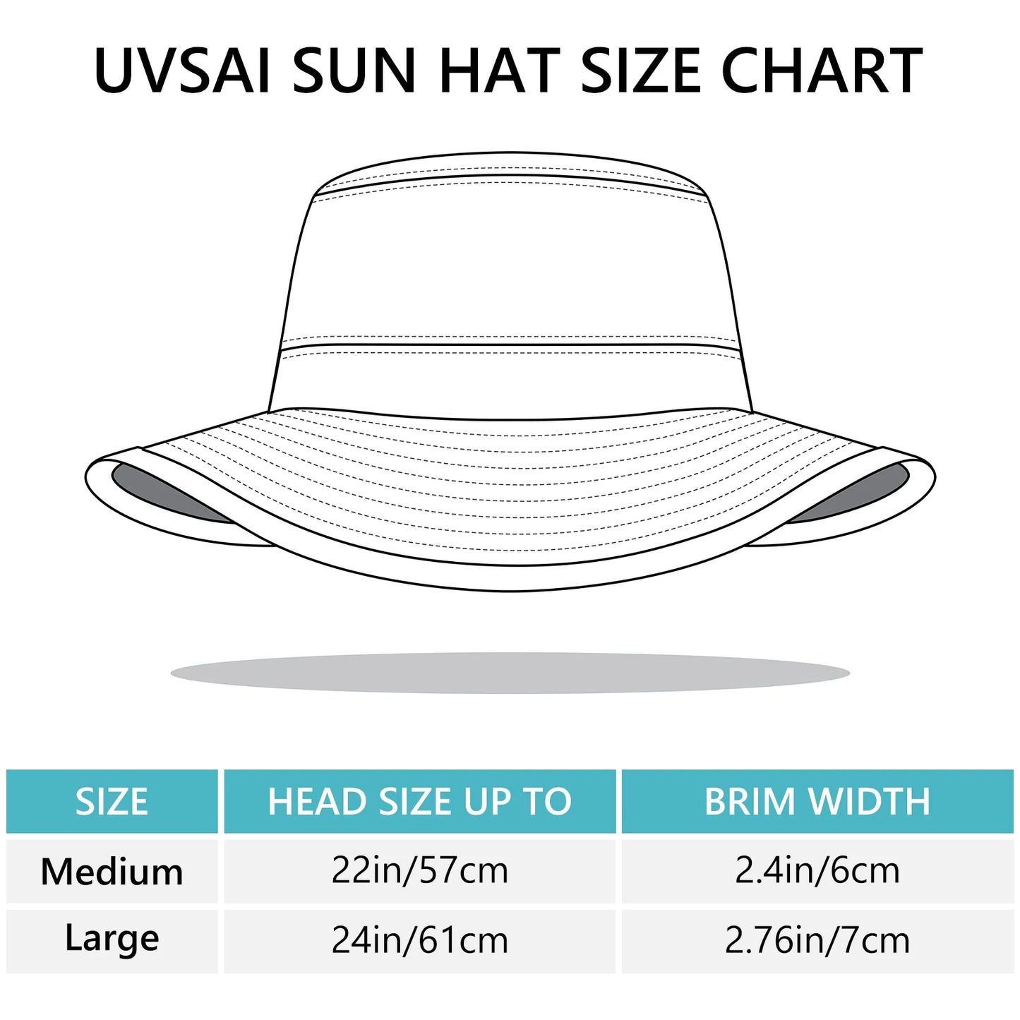 UPF 50+ Foldable Sun Hat Patterned Under Brim Bucket,Summer Hiking Fishing Beach Safari Men Women