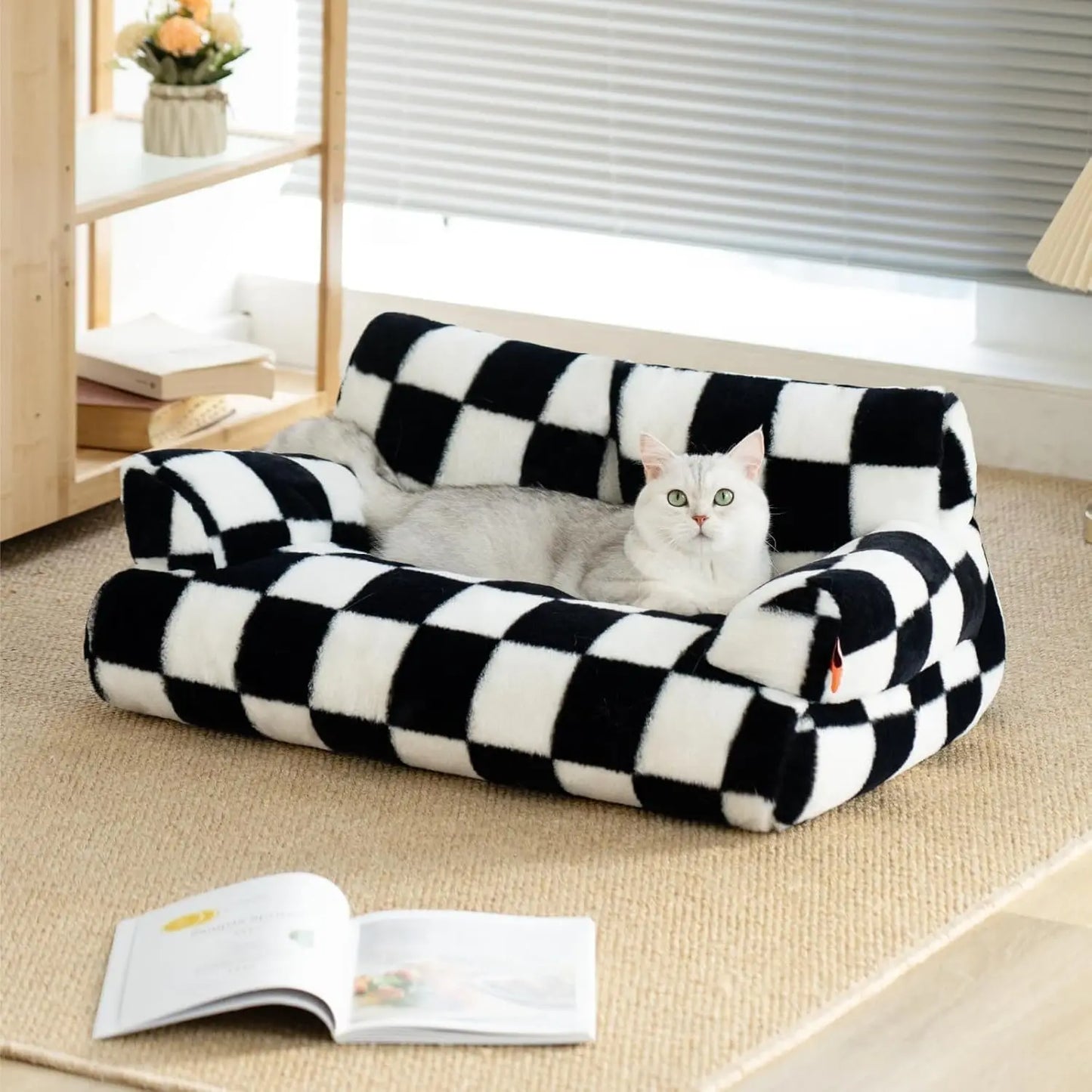 Pet Couch Bed 26×19×13 Inch WashableBeds for Medium Small dogs
