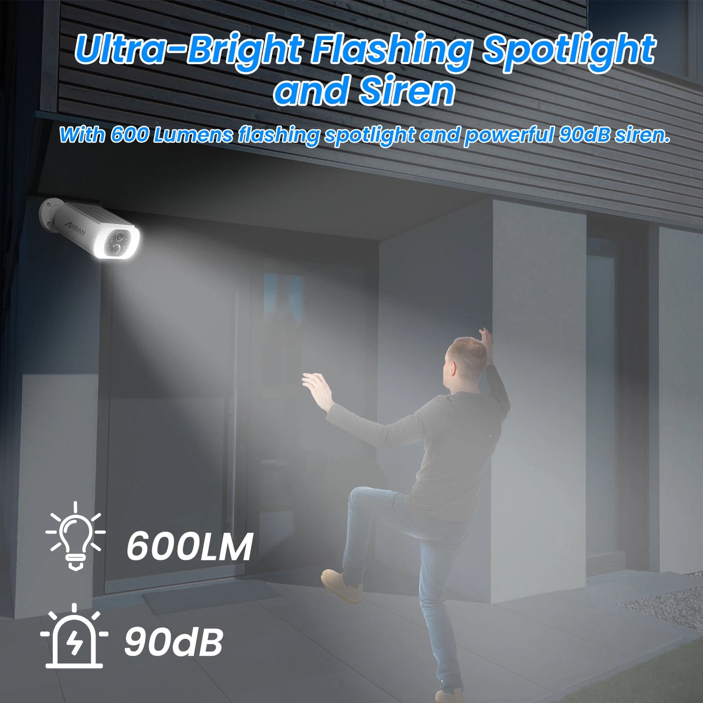 2/3/4 PCS Wireless WIFI Camera 2.4G 3MP Battery Solar SecurityFlood Color Night Vision Local Alarm