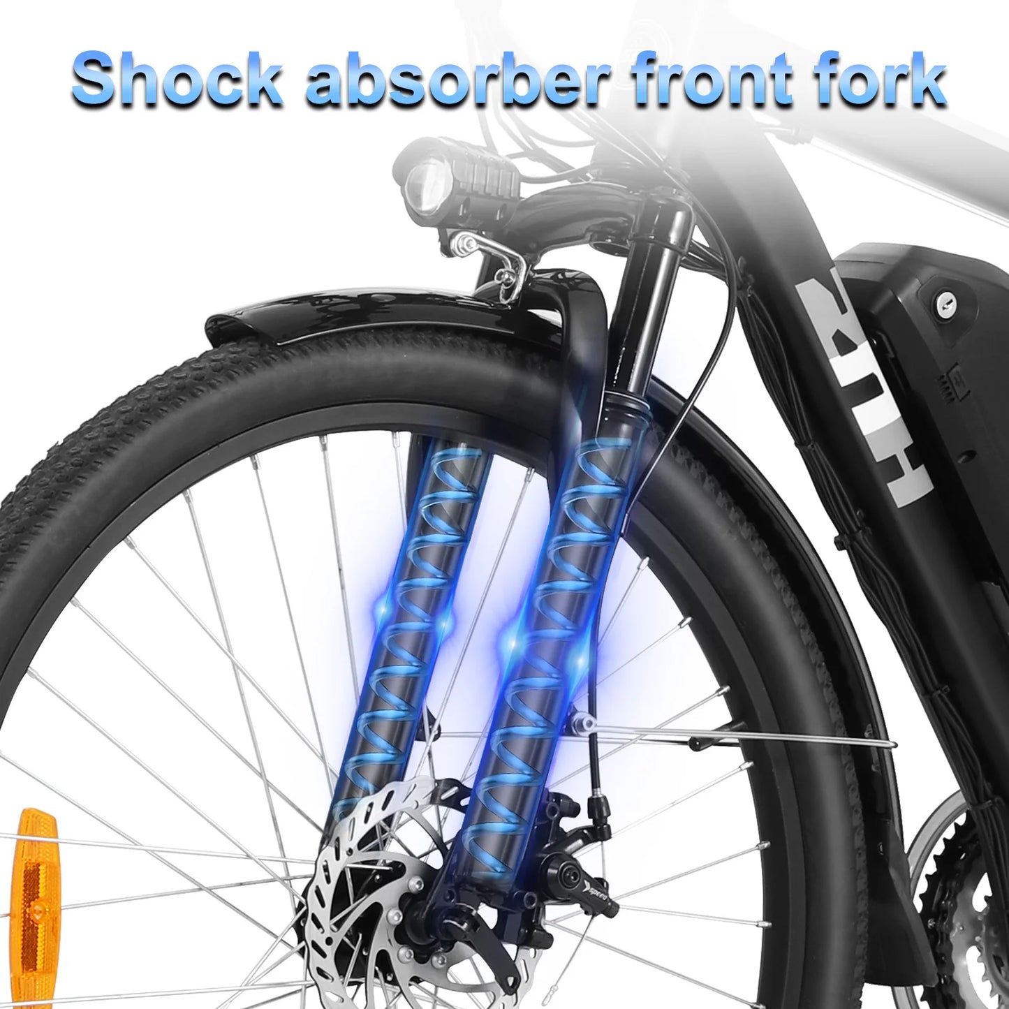 1000W Peak 48V Electric Bike for Adults, 26 inch Mountain Bike,Removable Battery,50Miles &20 MPH