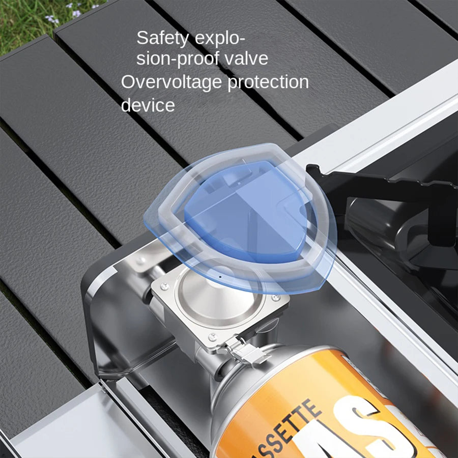 Card Stove Camping Gas 2900W High Power Portable Card Picnic Home Camping Equipment