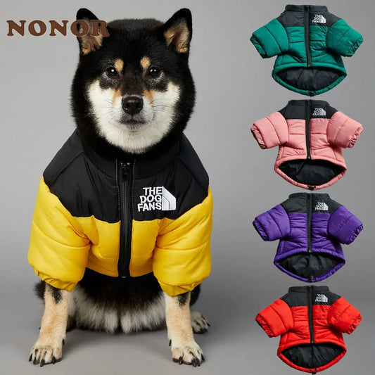 The Dog Fans Winter Pet Dog Down Jacket, Small Medium Dogs Warm Thick,Vest French Bulldog Puppy