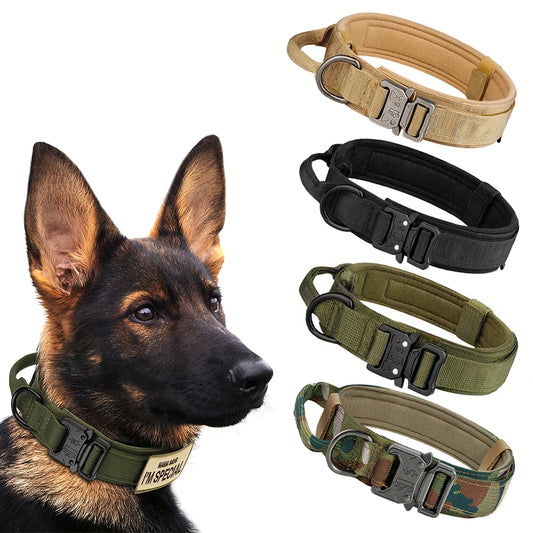Dog Training,Adjustable,tactical Taining Pet Lead Collar Small /Big dogs