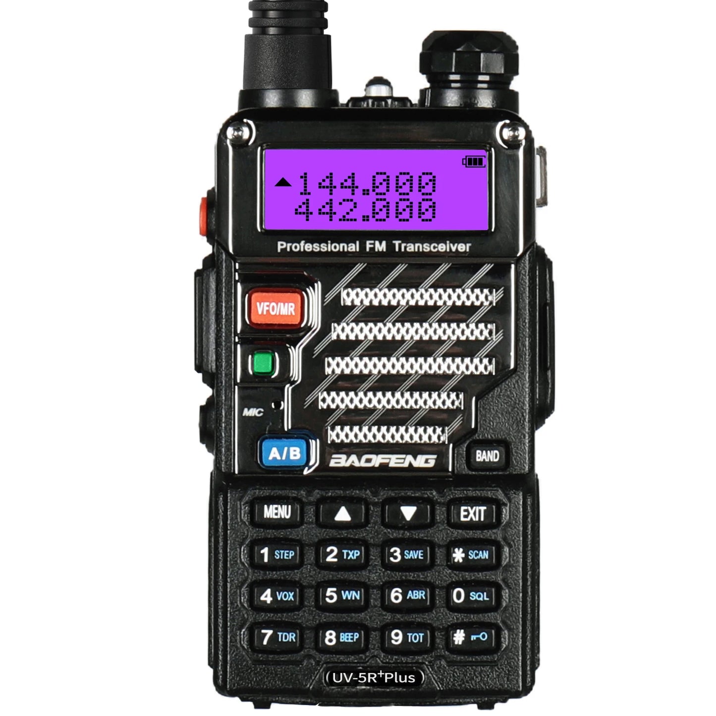 UV-5R+ Plus Two Way Radio, Long Range Adults Rechargeable, Earpiece, Walkie Talkie Outdoors
