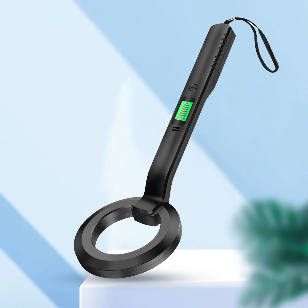 New Handheld Metal Detector, LED Display High Sensitivity, Gold Silver Pinpoint, Search Coil