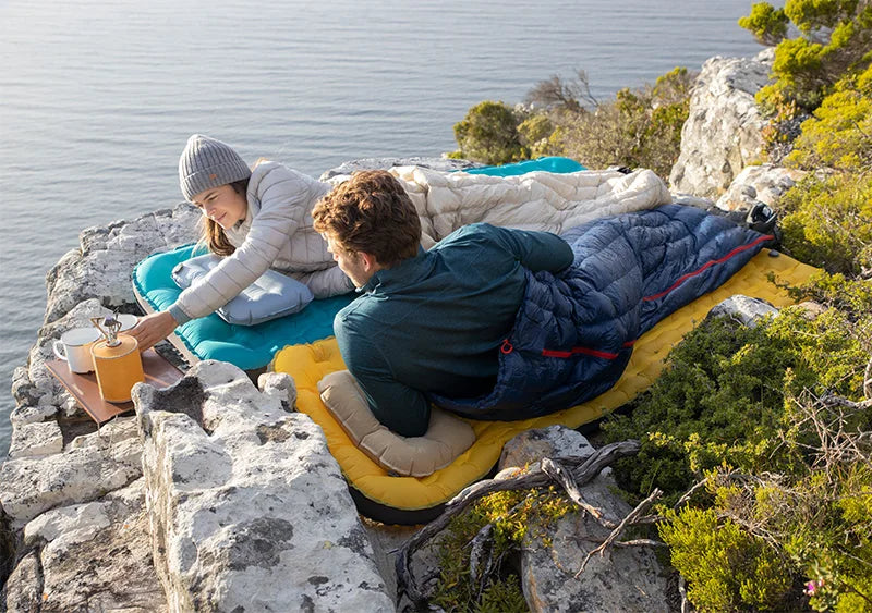 Goose Down Sleeping Bag Camping Ultralight Winter Waterproof