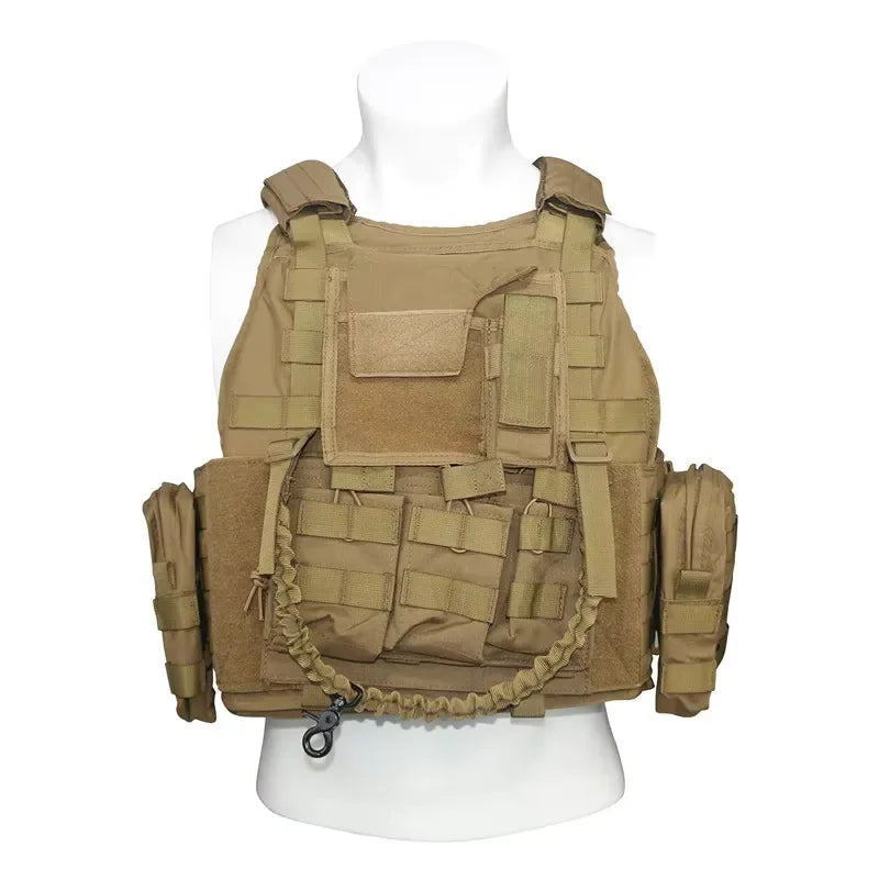 1000D Tactical Vest Sniper Chest Rig Airsoft Armor Vest Gear Carrier Load Bearing Vest Hunting