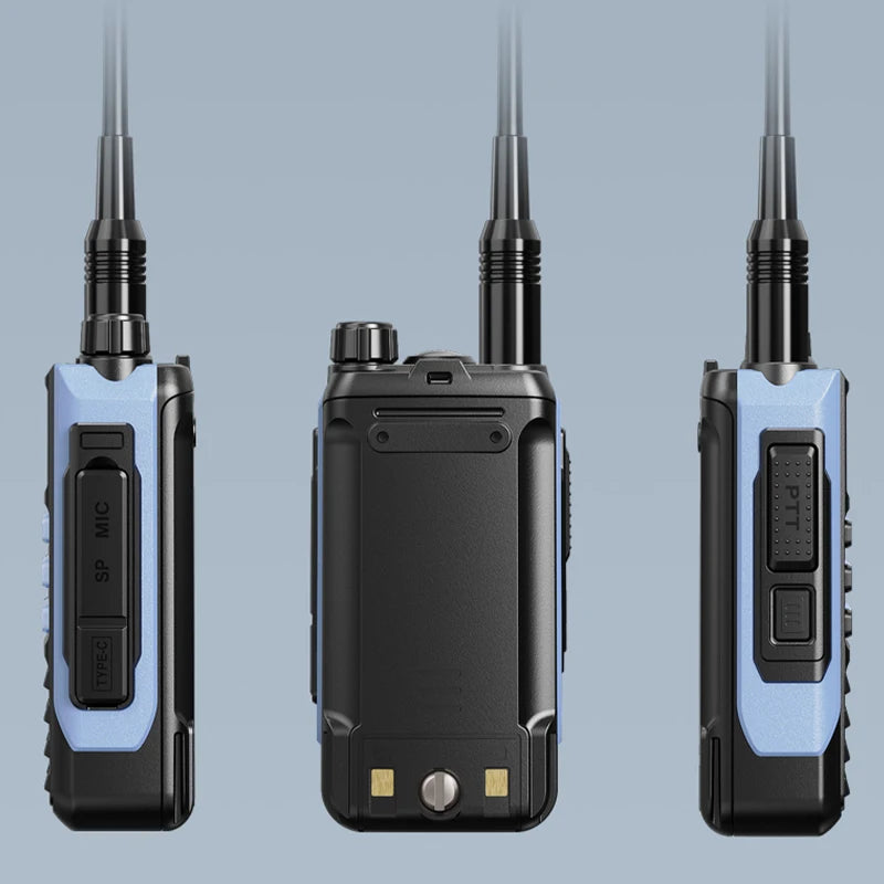 Waterproof Walkie Talkie Dual Band High Power Radio Dual Band Vhf Uhf CB Ham Radio Long Range