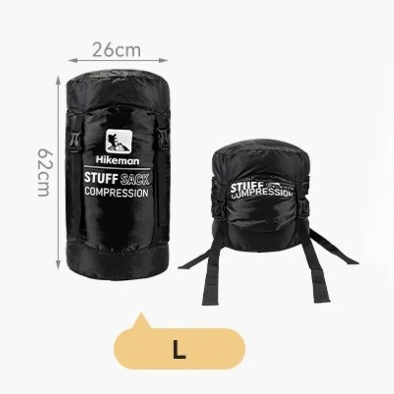 Outdoor Sleeping Bag Compression Bag Camping Travel Organizer Large Capacity Portable Compression Storage Bag for Camping Clothe