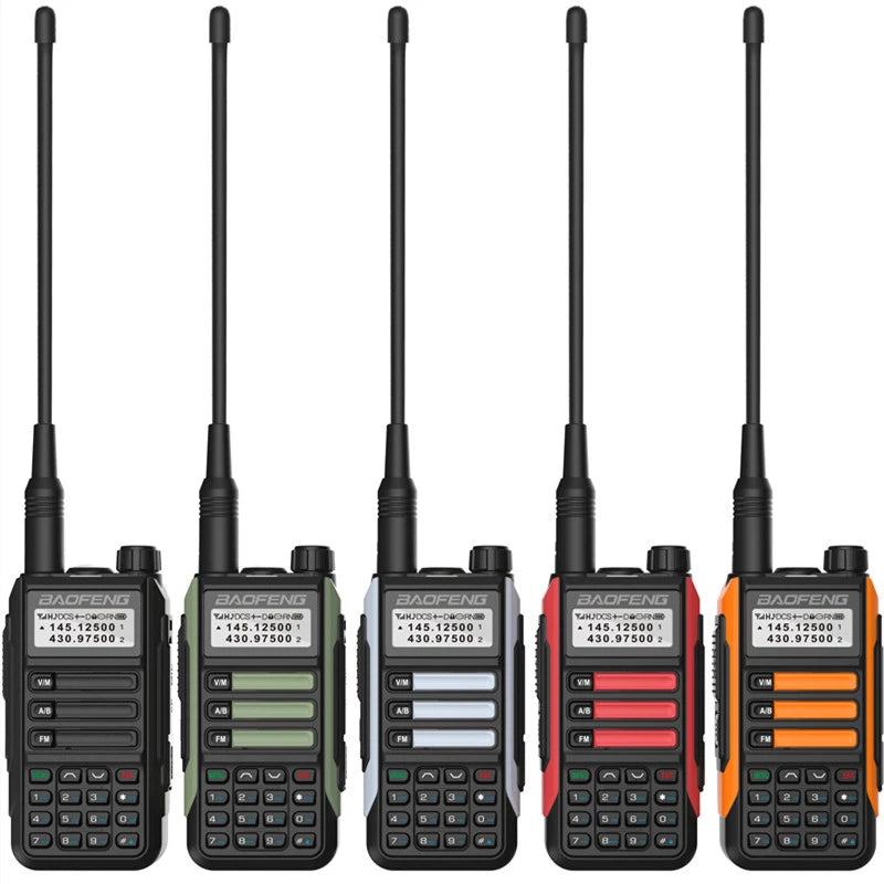 Waterproof Walkie Talkie Dual Band High Power Radio Dual Band Vhf Uhf CB Ham Radio Long Range