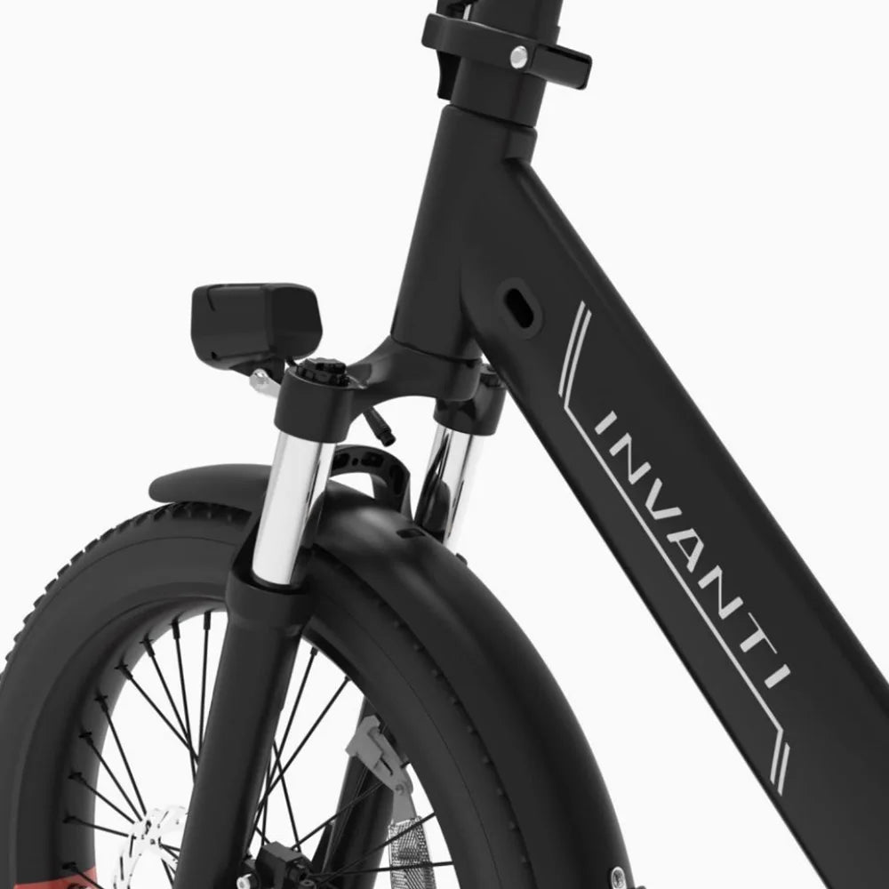 IDE2 20" Folding Electric Bike 500W Motor 48V 10.4Ah Battery