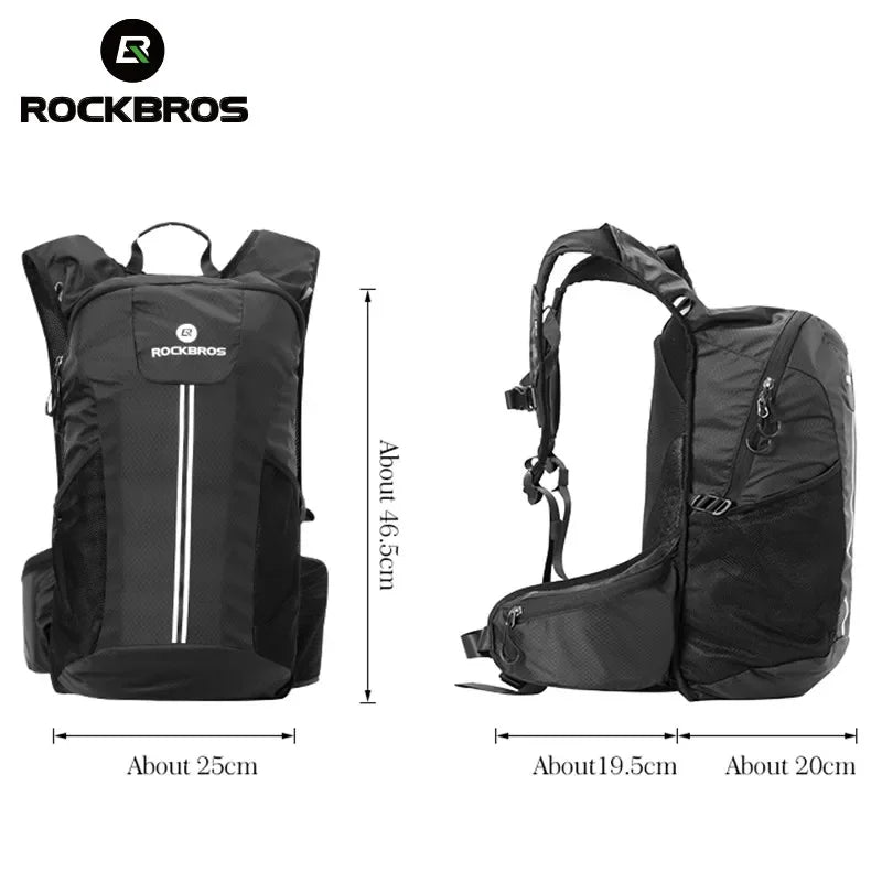 ROCKBROS Hiking Bags Cycling Backpack,Rainproof Camping,Traveling Breathable High Capacity