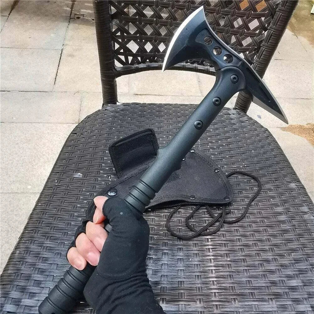 Stainless Steel Outdoor Camping Survival EDC Multifunctional Self-defense Axe