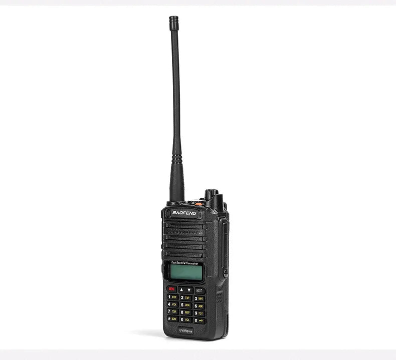 Waterproof Walkie Talkie IP68 10km High Power 10W Dual Band Two Way Radio UHF VHF