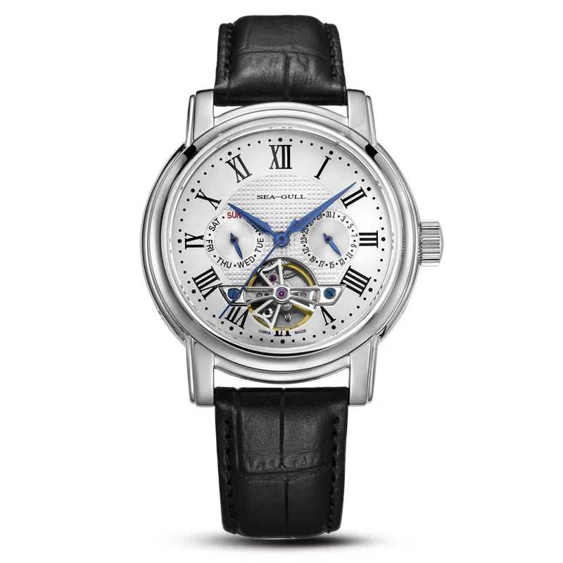 SEAGULL Luxury Watch  Waterproof  Date Stainless Steel Mechanical 2023 D819.622
