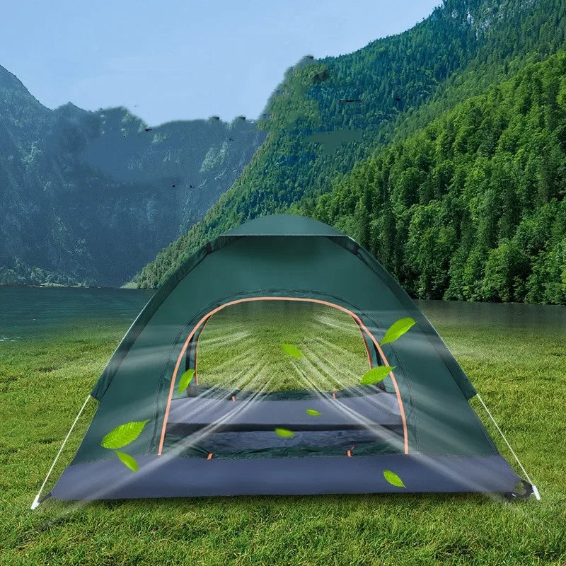 2-3Person Outdoor Pop Up Tent Waterproof Automatic UV Protection, Llightweight ,Sun Shelter