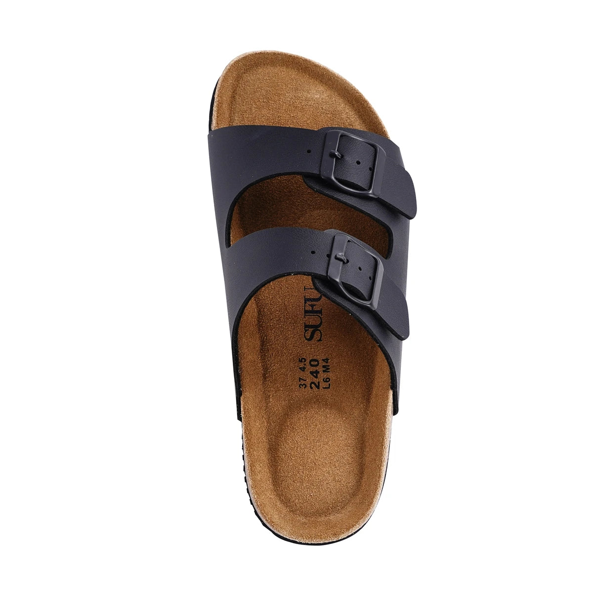 Leather Birkenstocks Cork Flip-flops, women Muller Slippers Fashion Casual Beach Sandals